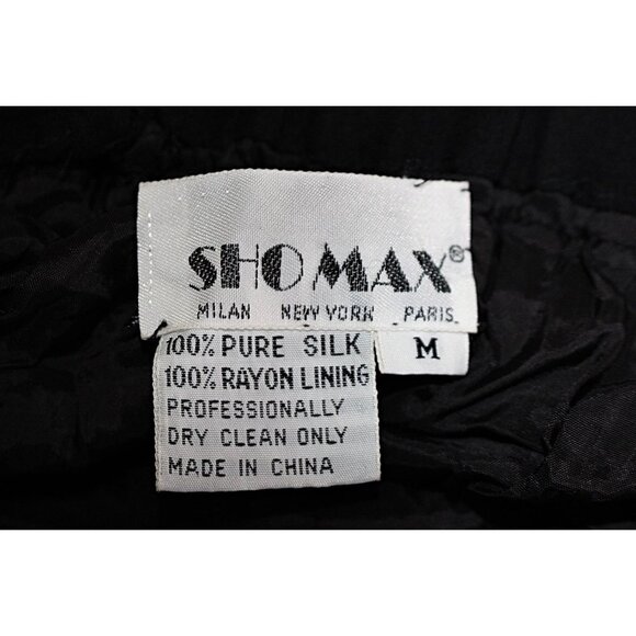 Vintage Glam Rock Beaded (Sequin) Silk Channel Pants - David Bowie Style, M - Picture 7 of 12